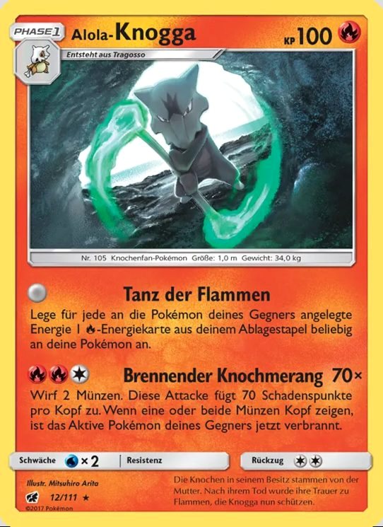Pokémon TCG Fire 카드 8장 세트